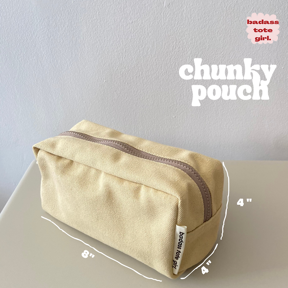 Chunky Pouch Large.
